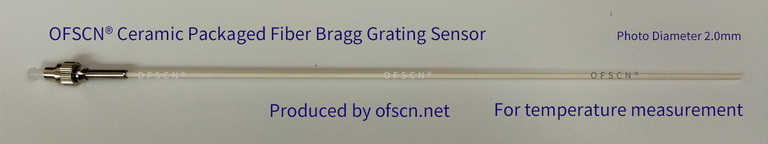 OFSCN® Insulated Single-Point Fiber Bragg Grating Temperature Sensor (ceramic packaging)