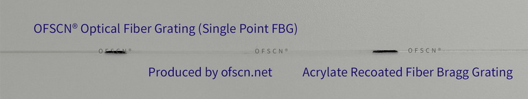 OFSCN® high-range fiber Bragg grating strain sensor (FBG strain gauge) - standard-temperature fiber Bragg grating
