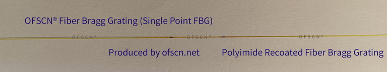 High-temperature FBG for OFSCN® High Range FBG Strain Sensor (FBG Strain Gauge)
