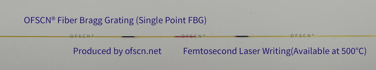 Ultrafast Laser Point-by-Point Written Fiber Bragg Grating- can match OFSCN® Capillary Seamless Steel Tube FBG Temperature, Strain, Stress Sensors.