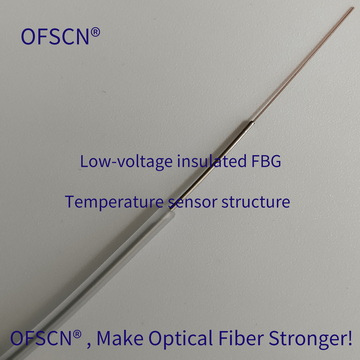 Main-Structure Physical Diagram of OFSCN® Capillary Seamless Steel Tube Low- Voltage Insulated FBG Temperature Sensor