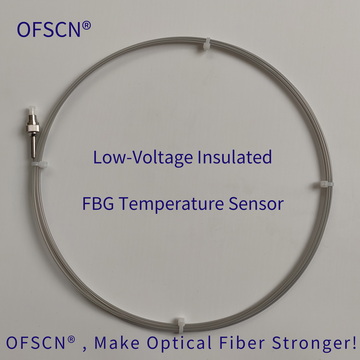 Physical Diagram of OFSCN® Capillary Seamless Steel Tube Low- Voltage Insulated FBG Temperature Sensor