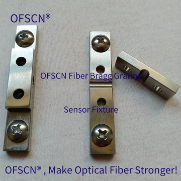 Physical Diagram of Installation Fixture for Fiber Bragg Grating Sensor